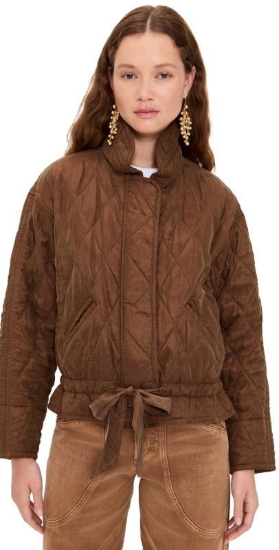 Isabel Marant Étoile Zakiane Jacket Tabacco