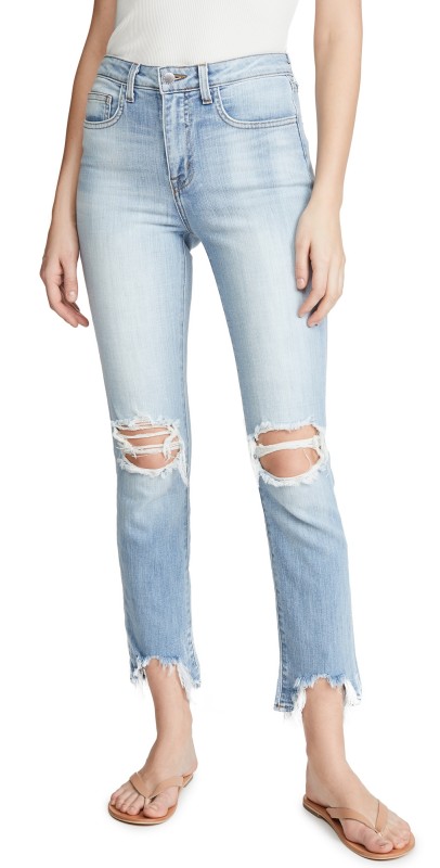 L'AGENCE High Line High Rise Skinny Jeans Classic Brassie