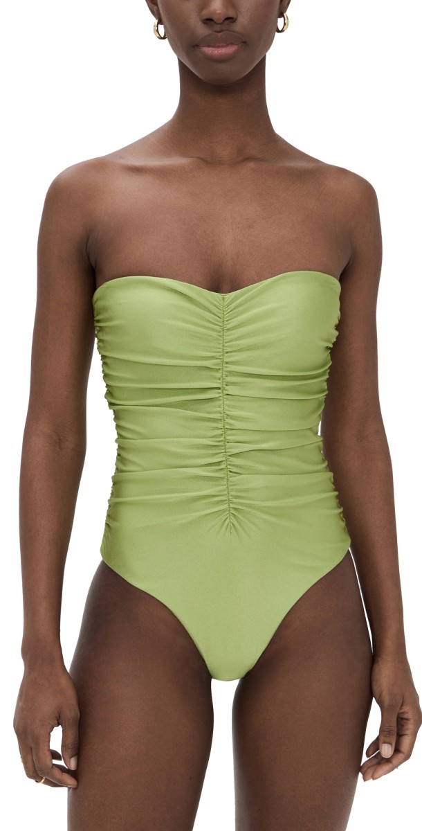 JADE Swim Yara One Piece Palm Sheen
