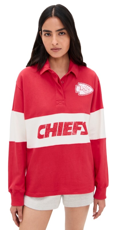Junk Food Chiefs Rugby Shirt Licorice/White