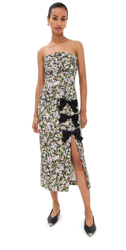 Kika Vargas Violeta Dress Green