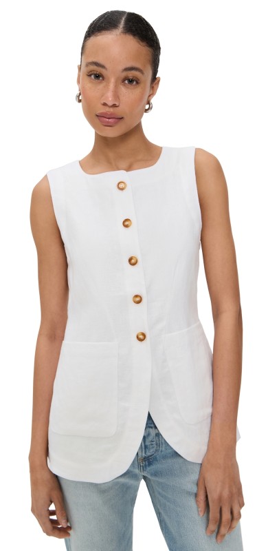 POSSE Emma Vest Ivory