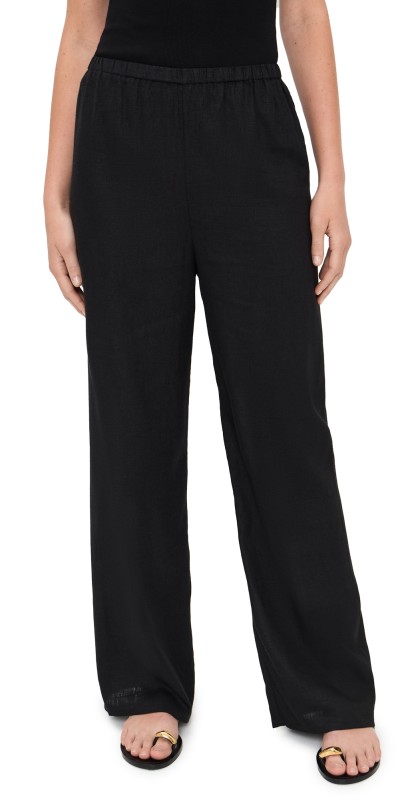 Sold Out NYC The Linen Everything Pants Black