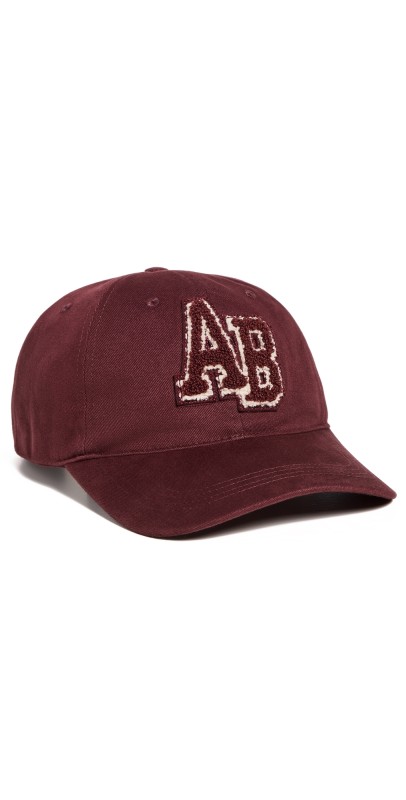 ANINE BING Jeremy Letterman Baseball Cap Red
