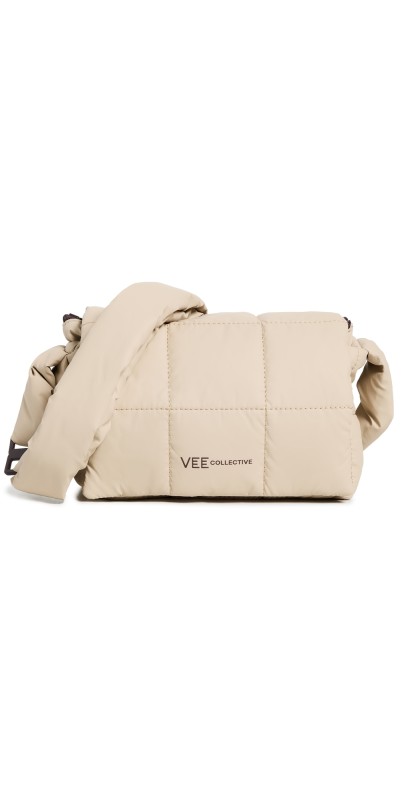 Vee Collective Porter Messenger Mini Sand Crossbody Bag Yellow