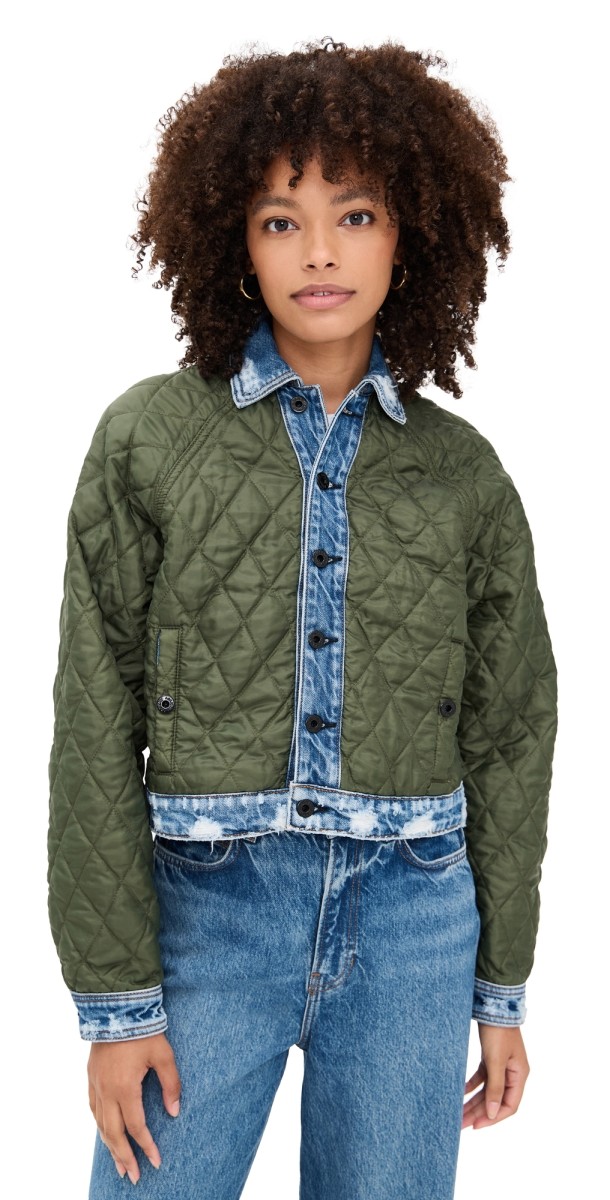 ASKK NY Bleeker Street Liner Jacket Blondie