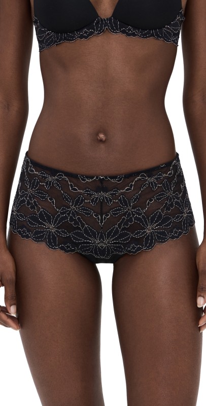 b. tempt'd by Wacoal Feeling Famous Tanga Panties Night/Angel Wing