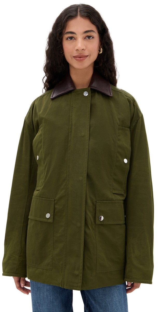 A. L.C. Theo Barn Jacket Military