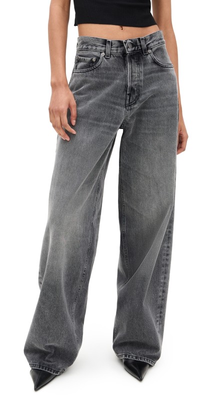 HAIKURE Bethany Flanel Grey Jeans Flannel Grey