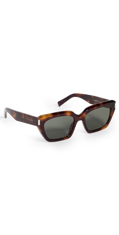 Saint Laurent Sl 826 Page Sunglasses Havana-Havana-Grey