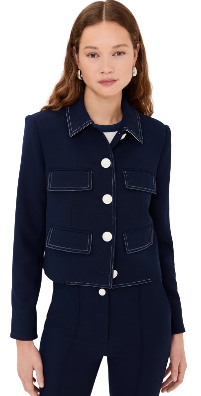 Veronica Beard Constantine Jacket Navy