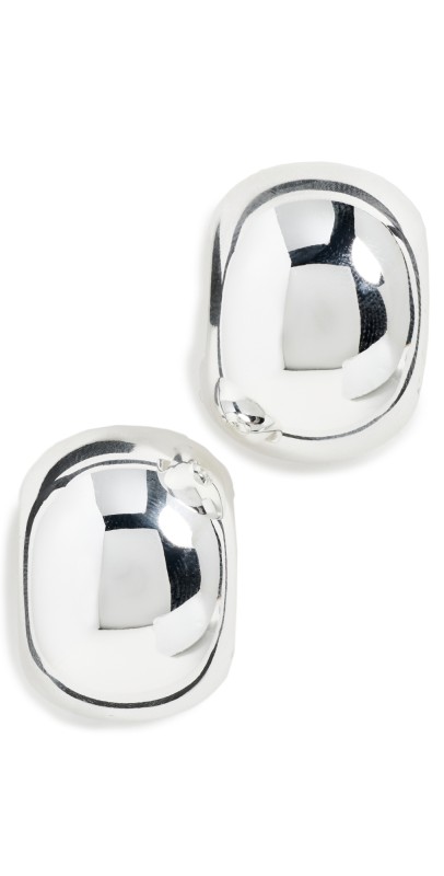Jenny Bird Gemma Hoops Silver