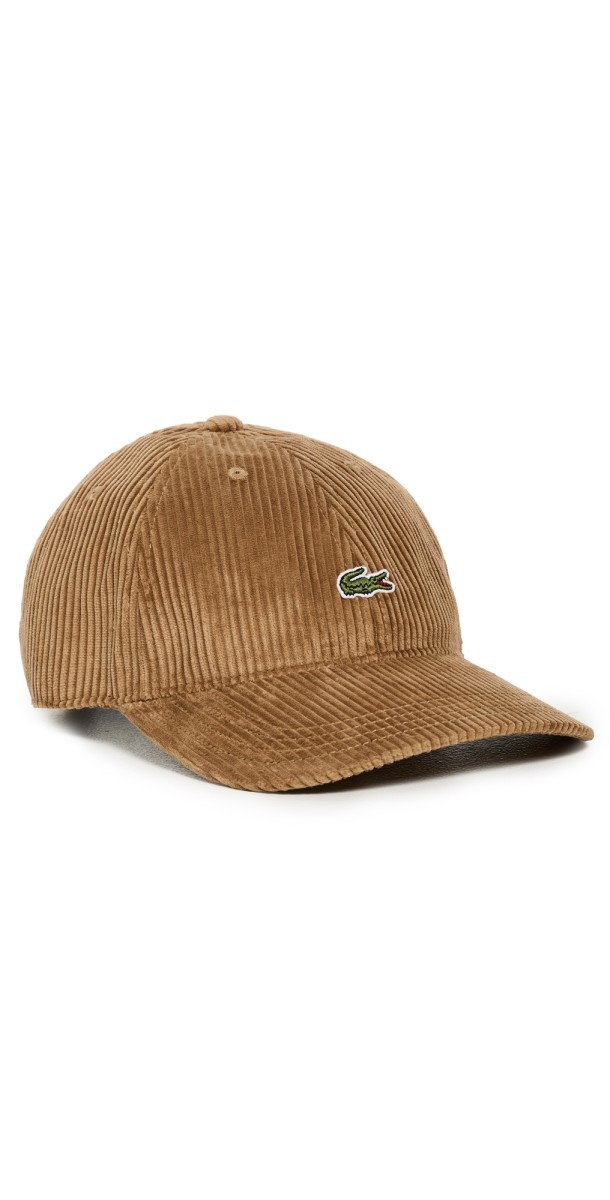 Lacoste Corduroy Cap Date Brow