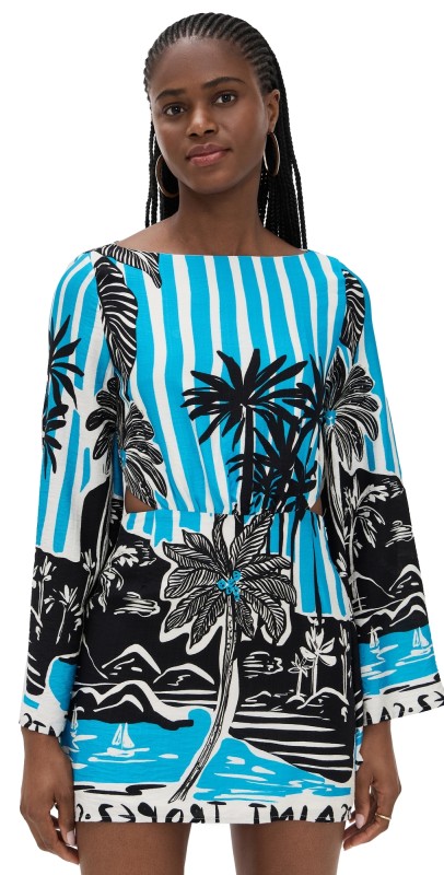 Seven Wonders Isla Mini Dress Tropez Print