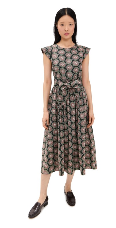THE GREAT. The Tulsa Dress Heirloom Paisley