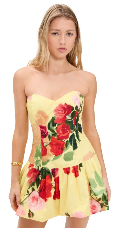 Cara Cara Elena Dress Le Rose Yellow