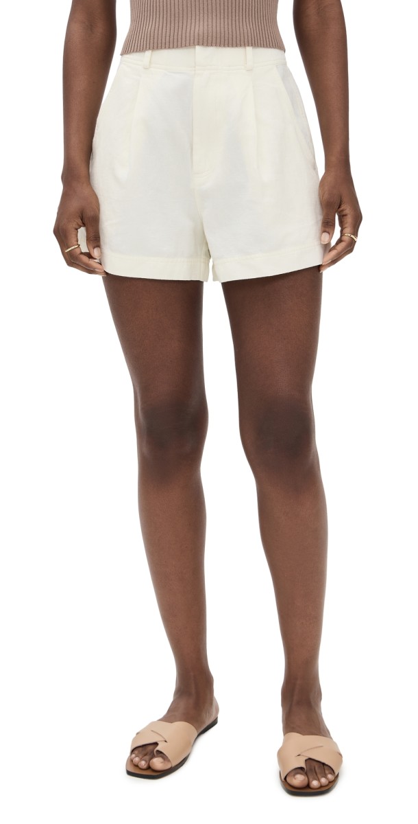 Apiece Apart Short Bari Shorts Cream
