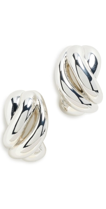 Roxanne Assoulin The Knot Earrings Silver