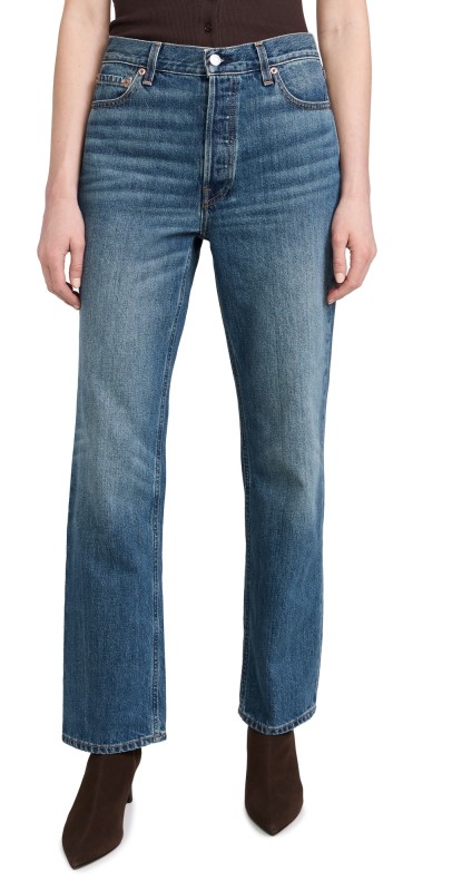 Alex Mill The Bev Relaxed Jeans Vintage Dark Indigo