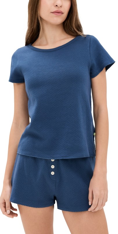 Cozyland by Morgan Lane Baby Jean Tee Denim