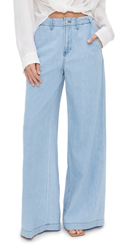 L'AGENCE Runa High Rise Wide Leg Trousers Lozano