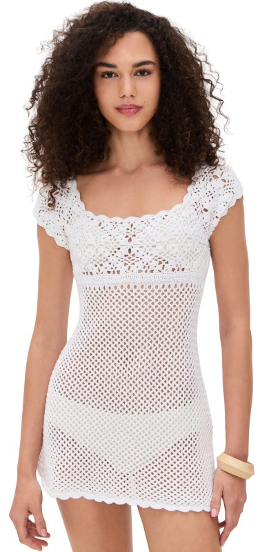 Frankies Bikinis Eloise Crochet Dress Angel's Meadow