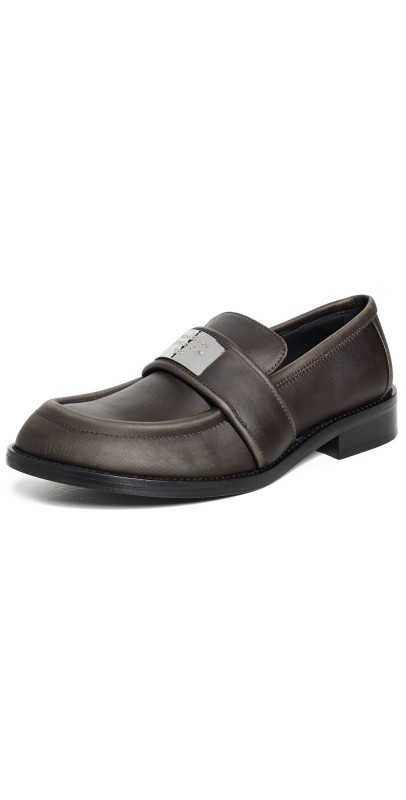 Acne Studios Bargot Sludge Loafers Brown