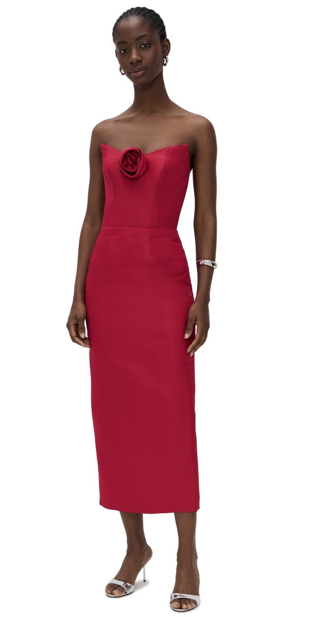 Damaris Bailey Delicias Dress Scarlet Red