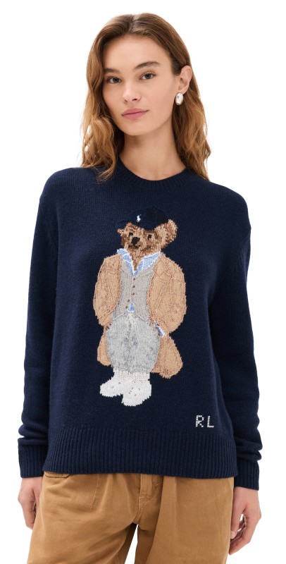 Polo Ralph Lauren Bear Sweater Blue
