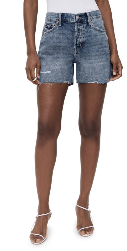 Pistola Denim Andie Shorts Thesis Distressed