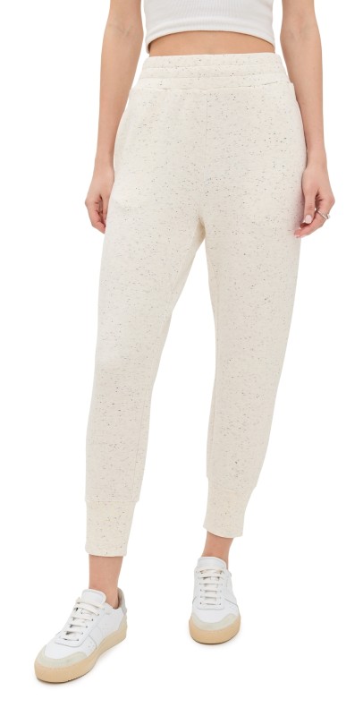 Varley The Slim Cuff Pants 25 Ivory Marl