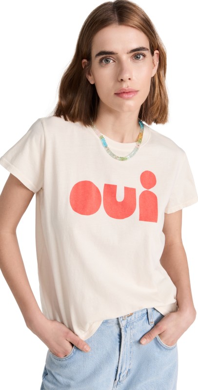 Clare V. Classic Tee Cream