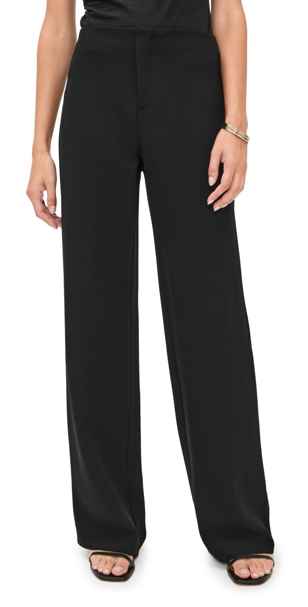 Reformation Vida High Rise Pants Black
