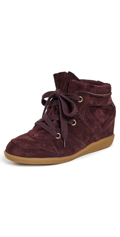 Isabel Marant Bobby Sneakers Plum