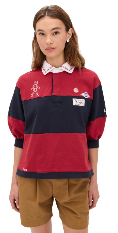 Sea Carolyn Workwear Rugby Shirt Multi