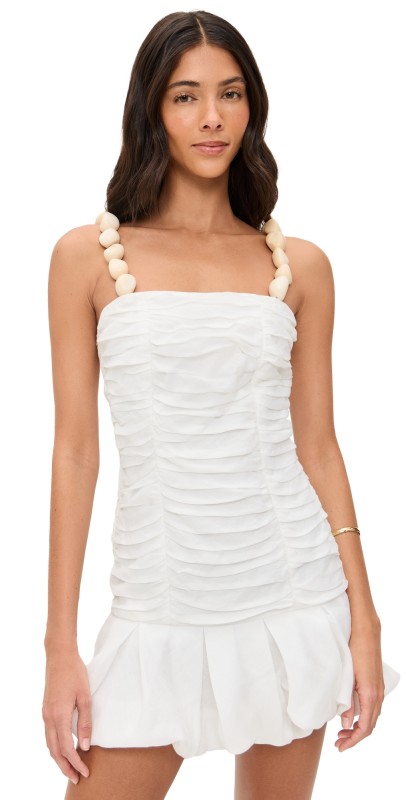 Azulu Mila Mini Dress Ivory