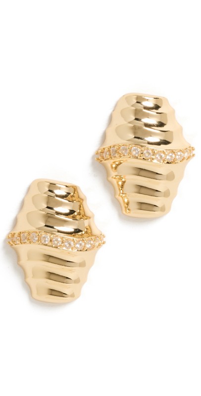 By Alona Miele Earrings Gold/CZ