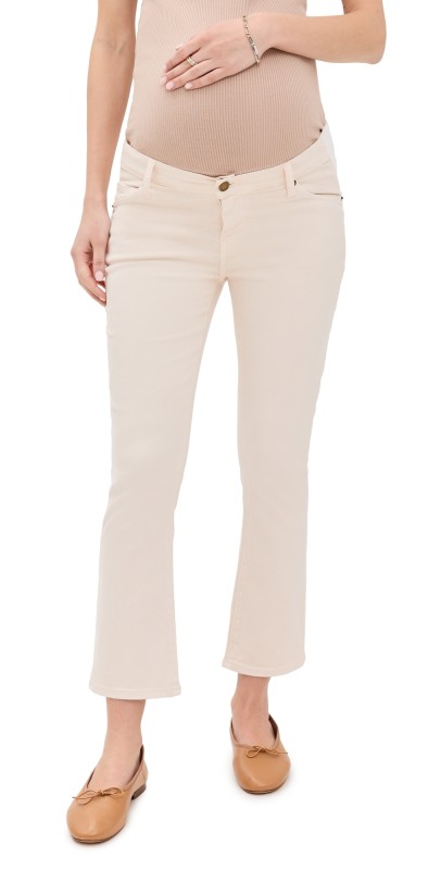 HATCH The Maternity Crop Jeans Vanilla