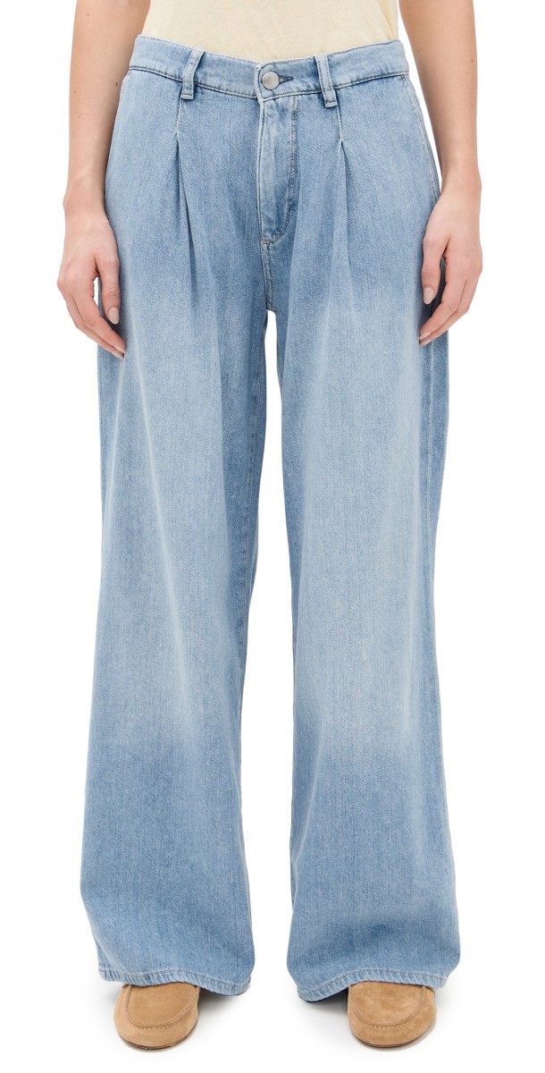 DL1961 DL Aura Isabel Wide Leg Jeans Beachfront (Dl Aura)