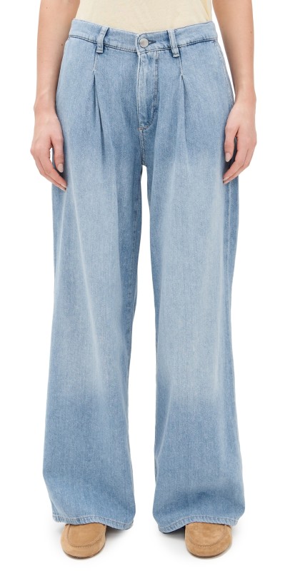 DL1961 DL Aura Isabel Wide Leg Jeans Beachfront (Dl Aura)