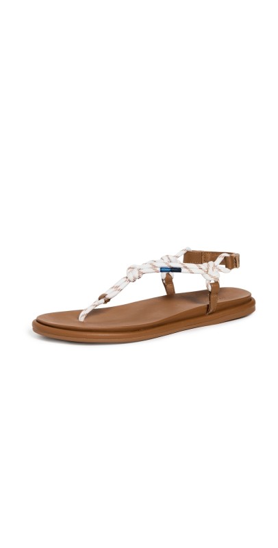 Sperry Isla T Bar Sandals White