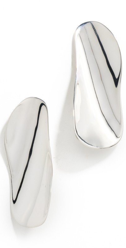 AGMES Max Earrings Silver