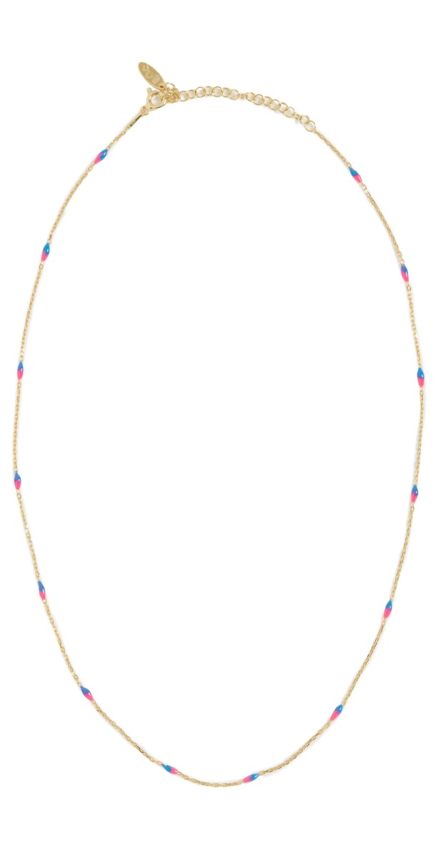 Maison Irem Corsica Necklace Blue/Pink
