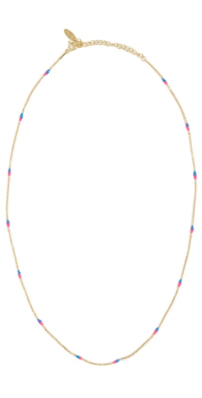 Maison Irem Corsica Necklace Blue/Pink