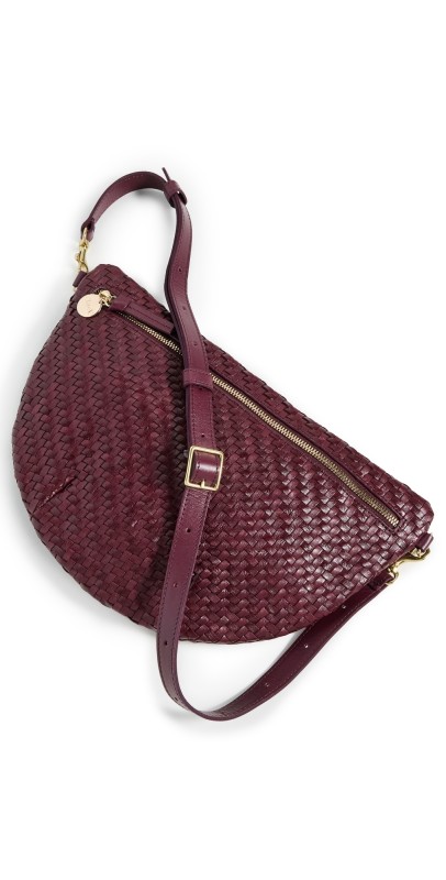 Clare V. Grande Fanny Pack Cassis