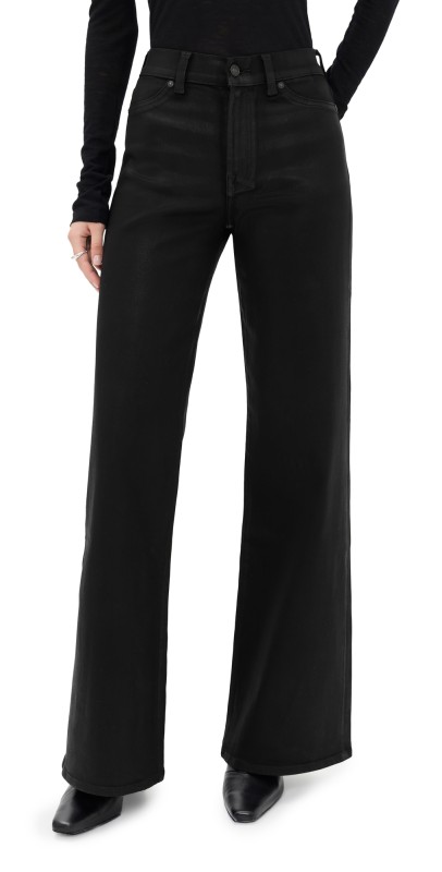 7 For All Mankind Lotta Jeans Coated Black
