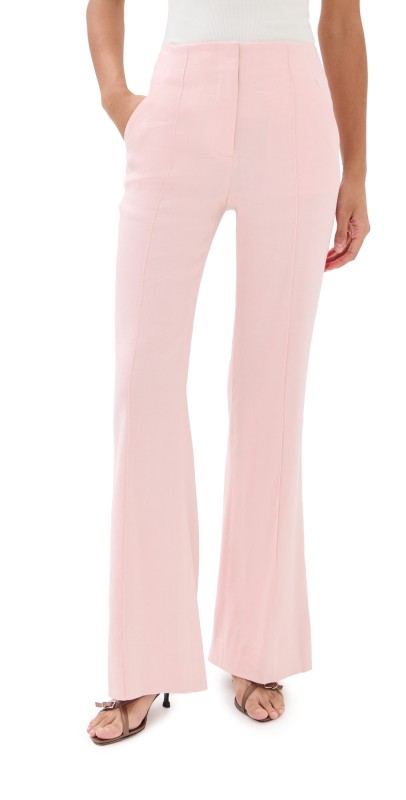 Veronica Beard Komi Pants Pink Shell