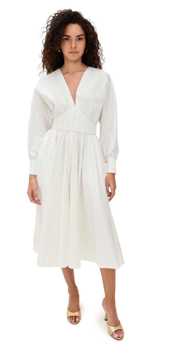 ALEXIS Viro Dress White