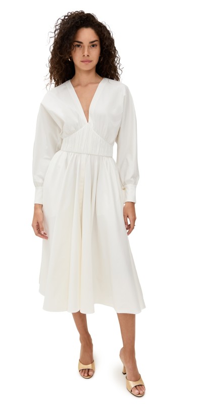 ALEXIS Viro Dress White