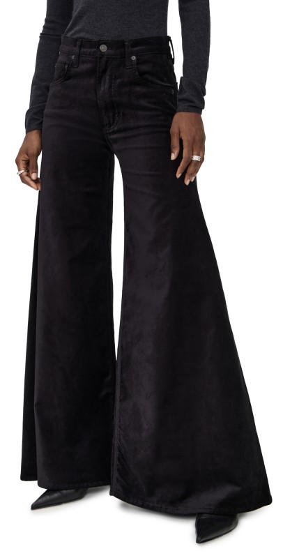Citizens of Humanity Amari Ultra Velvet Pants Black